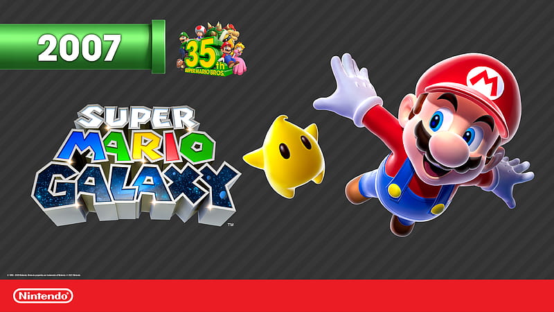 Mario, Super Mario Galaxy, Luma (Mario), HD wallpaper