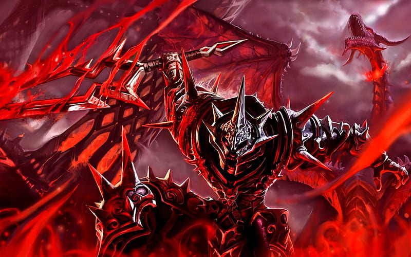 Chaos Champion Warhammer Fantasy Warrior Dark Magic Chaos Dragon