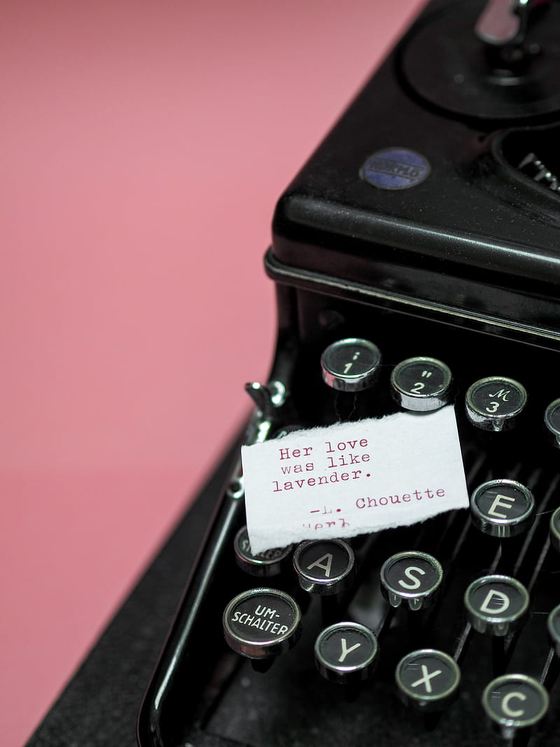 words, inscription, typewriter, HD phone wallpaper