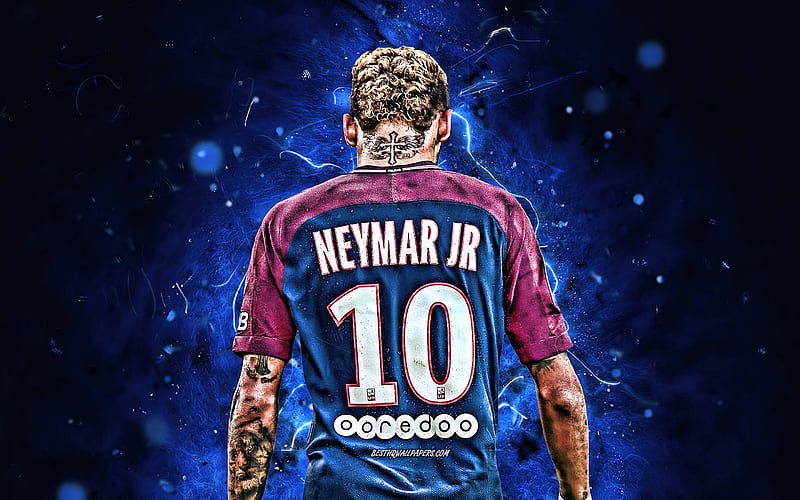 Neymar jr, football, legend, psg, HD wallpaper