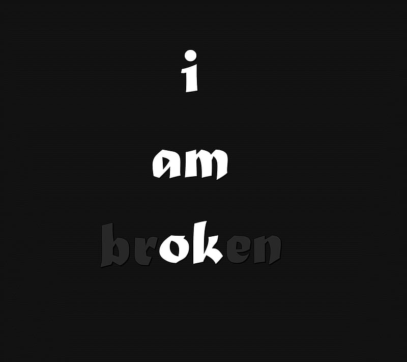 I am ok, alone, broken, cry, i miss you, lonely, love, pain, sad, sadness, HD wallpaper