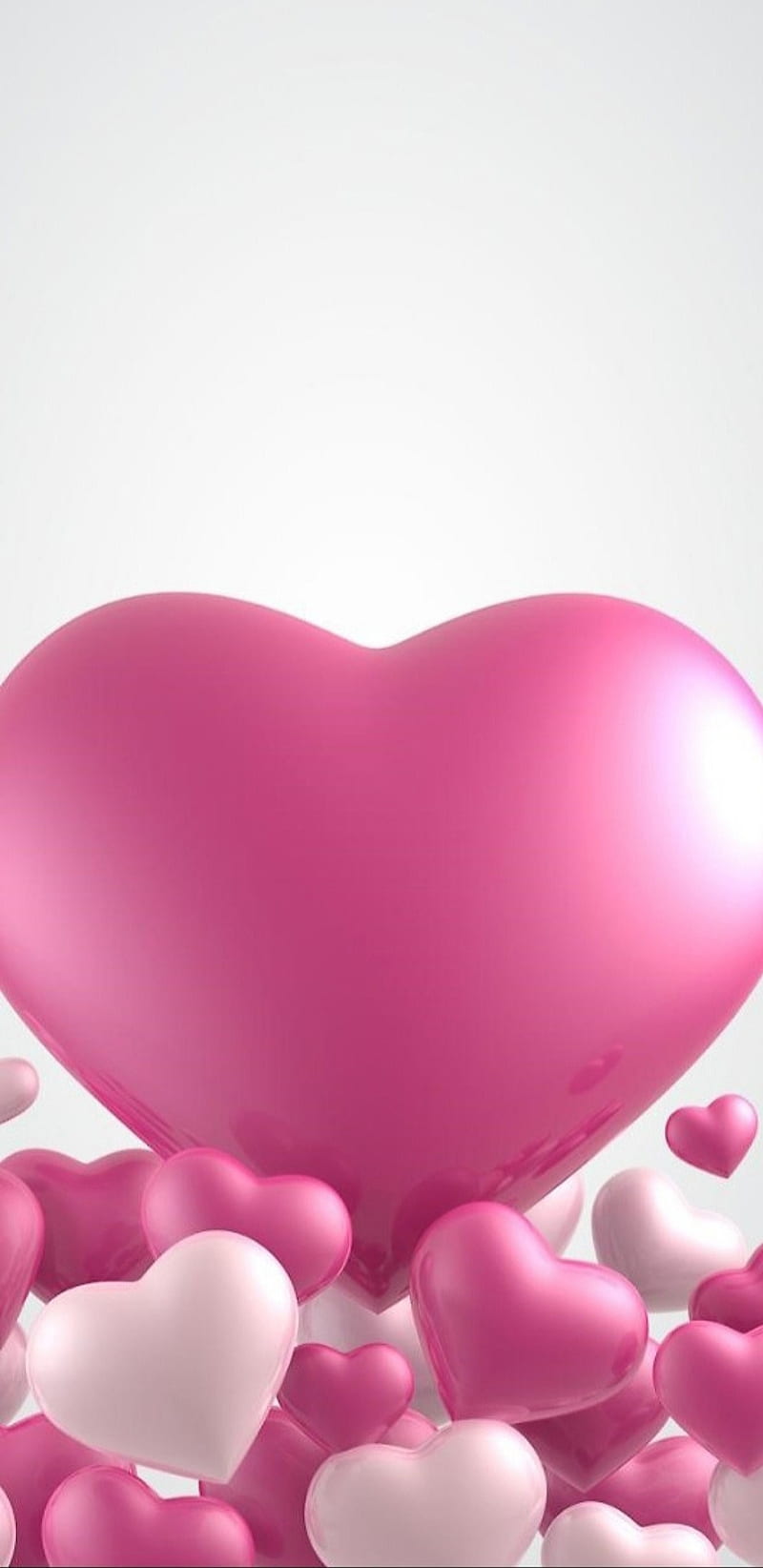 Lovely Hearts, girly, heart, love, pink, pretty, HD phone wallpaper | Peakpx