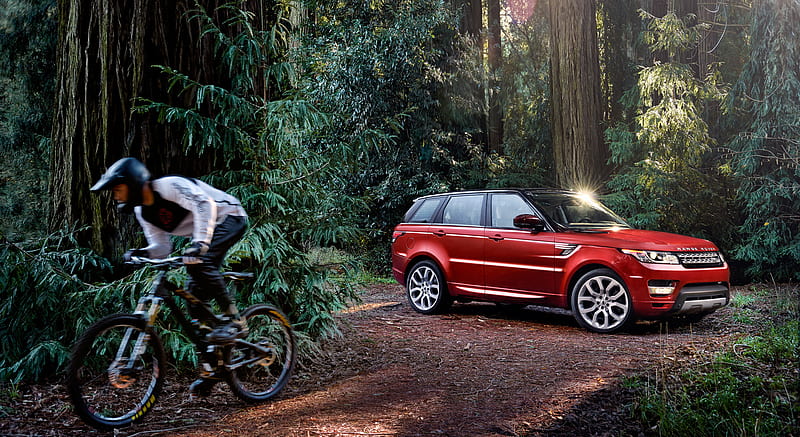 2014 Range Rover Sport Chile Red - Front , car, HD wallpaper