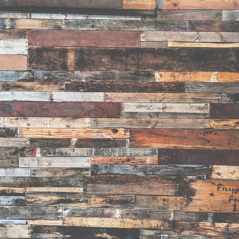 Rustic Love, pallet, timber, wall, wood, HD phone wallpaper