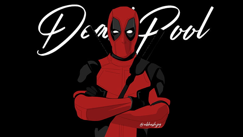 Deadpool, cartoon, vector, HD wallpaper | Peakpx