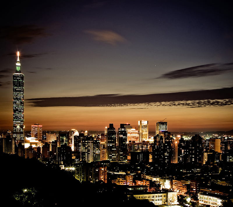 Taipei, city, HD wallpaper