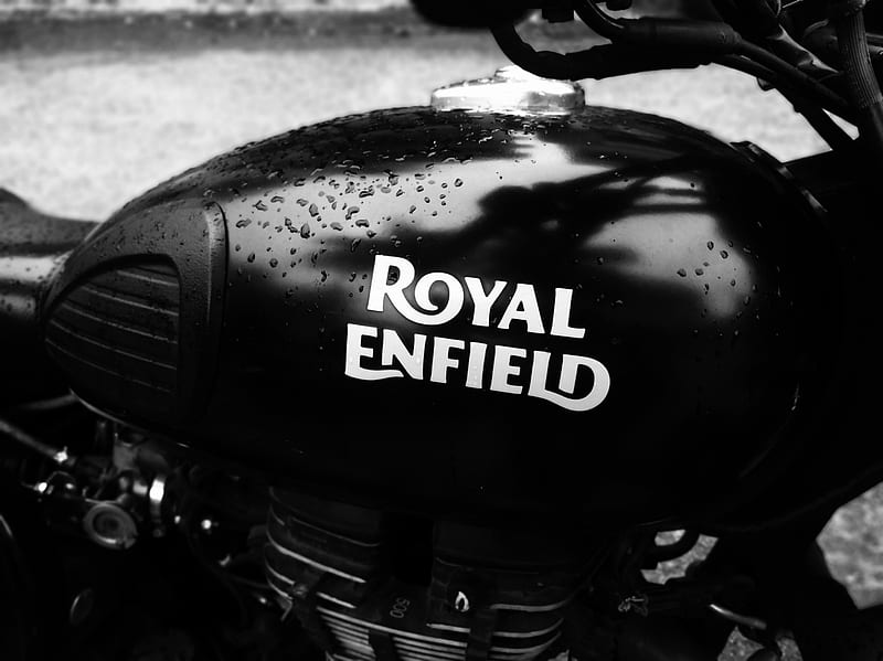 Royal Enfield, bike, black, black royal enfield, indian bikes, HD wallpaper  | Peakpx