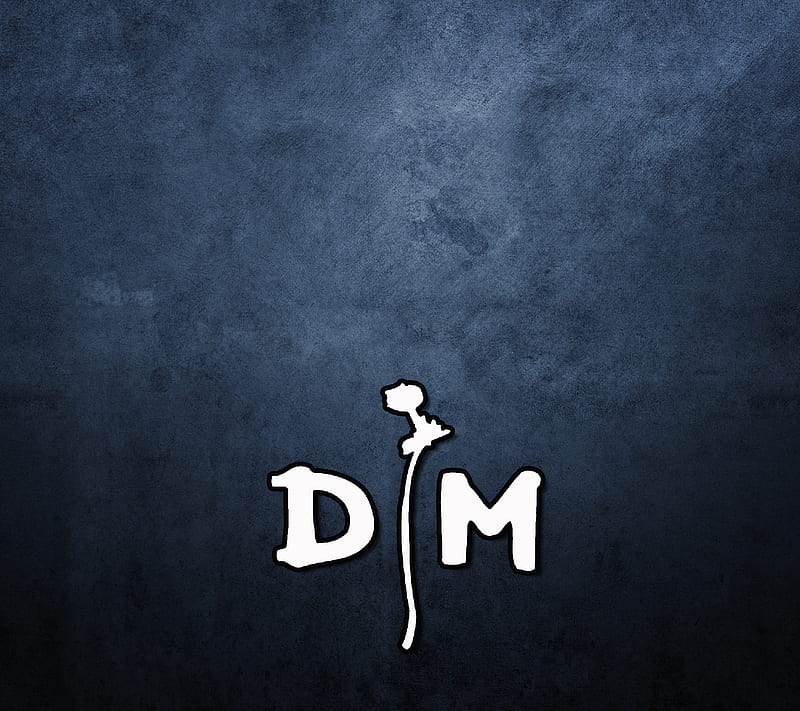 Depeche Mode logo, depeche mode, dm, logo, rose, HD wallpaper