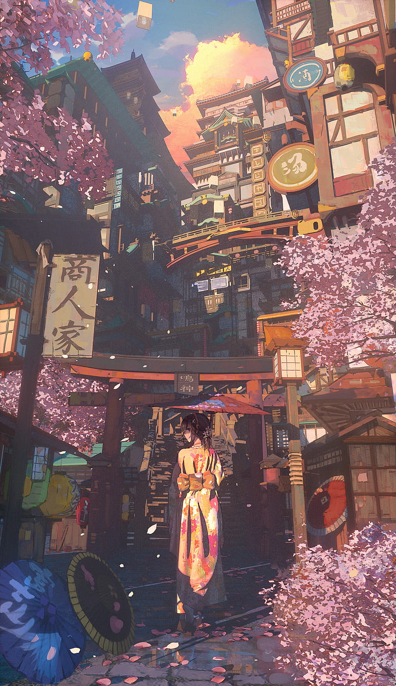 Update more than 81 cherry blossom anime wallpaper best - in.duhocakina