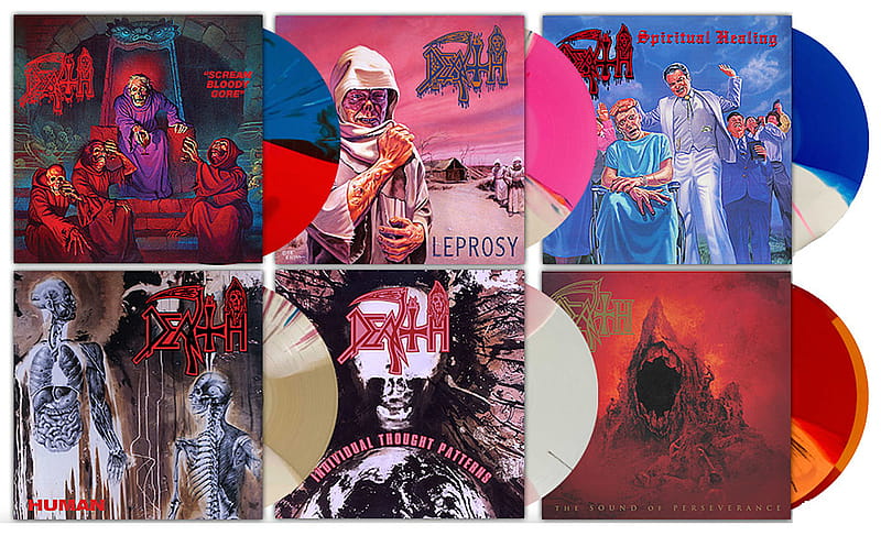 classic Death albums getting gorgeous splatter vinyl reissues, Death Leprosy, HD wallpaper
