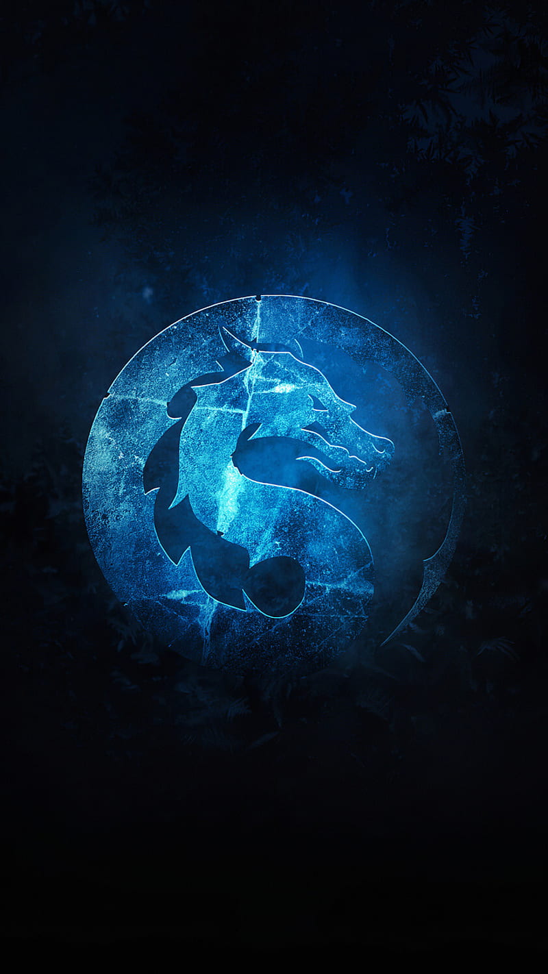 Mortal Kombat Logo, mortal kombat, HD phone wallpaper