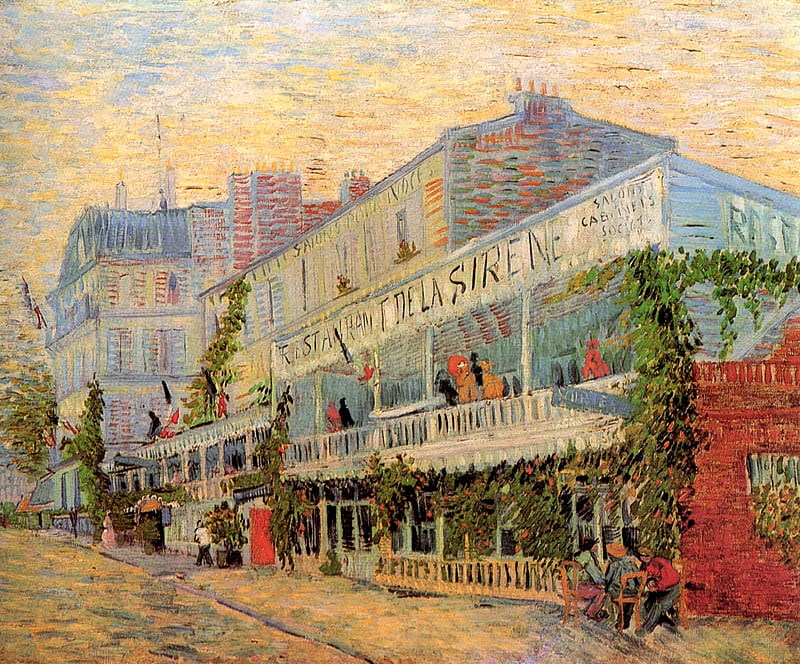 Artistic, Vincent Van Gogh, Painting, Paris, Restaurant, HD wallpaper