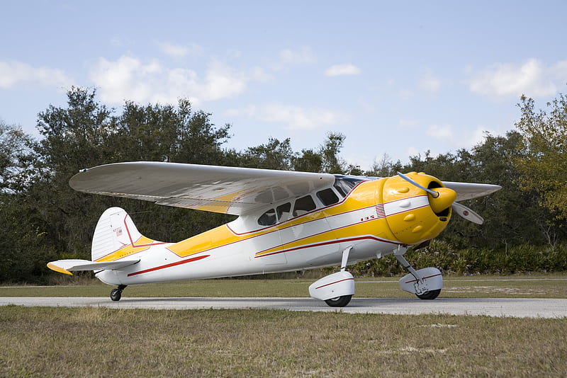 Cessna 195, 195, white, businessliner, cessna, HD wallpaper