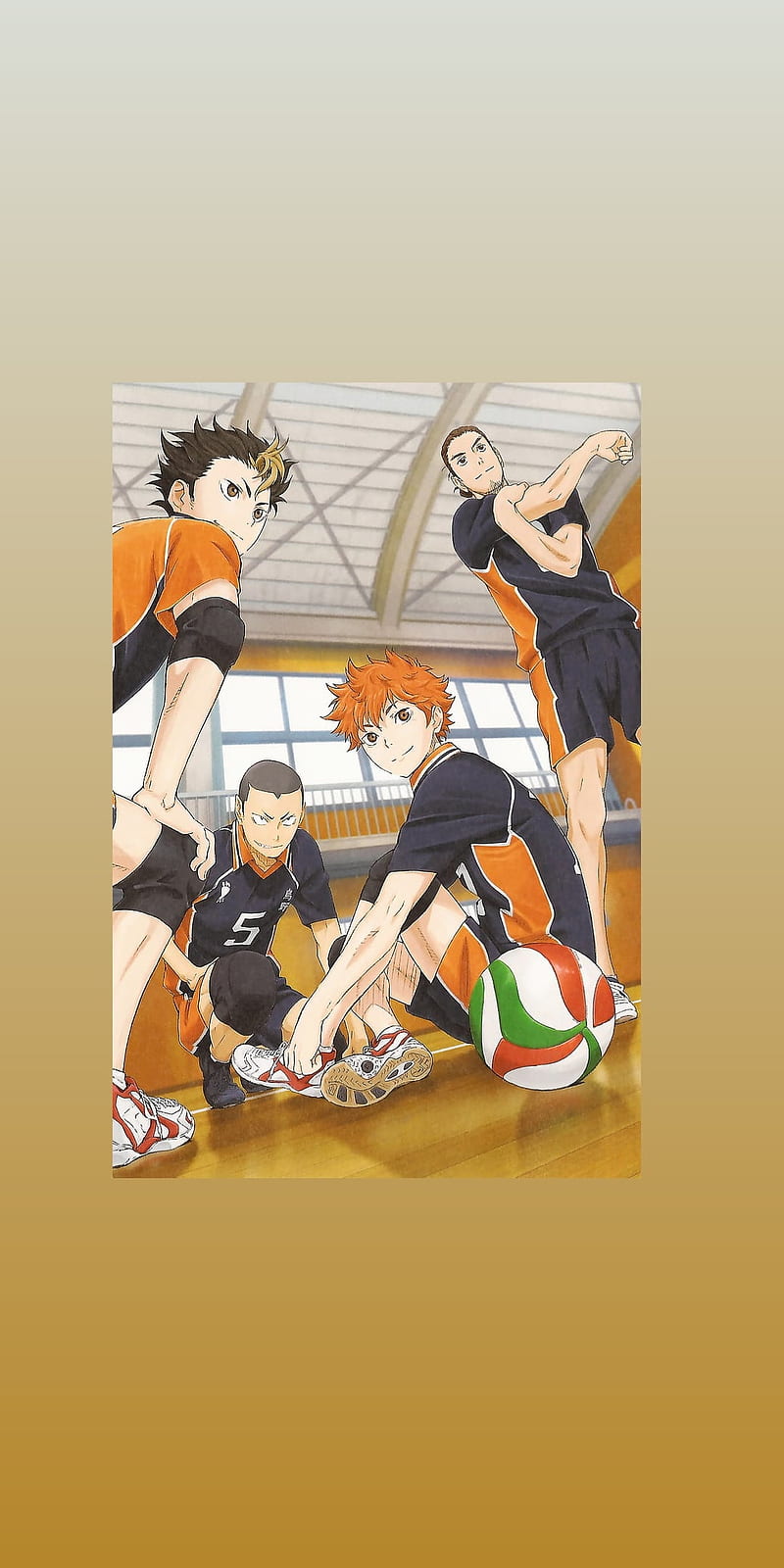 Download Haikyuu 4K Hinata Overhead Crow Wallpaper