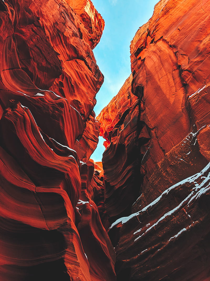 Arizona Grand Canyon under blue sky during daytime, HD phone wallpaper