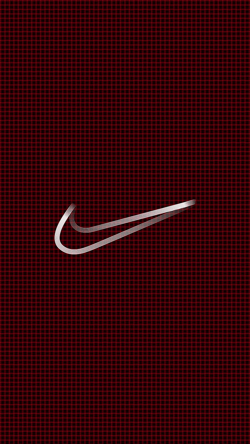 Comercial Contradicción marrón Nike, brand, logo, pattern, red, HD phone wallpaper | Peakpx