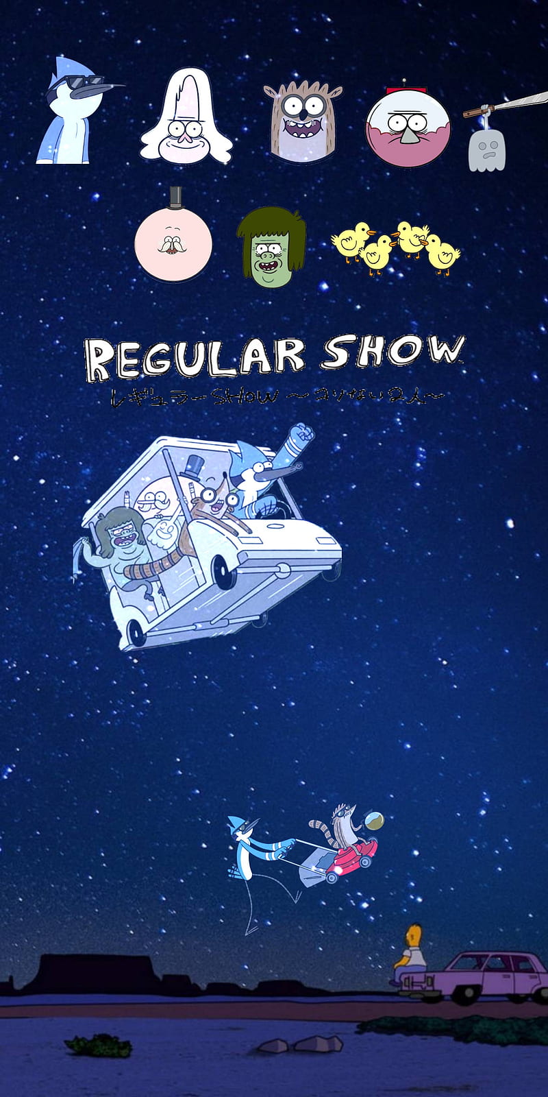 Regular Show - Mordecai Watches Planet Chasers: Starlight Excellent -  YouTube