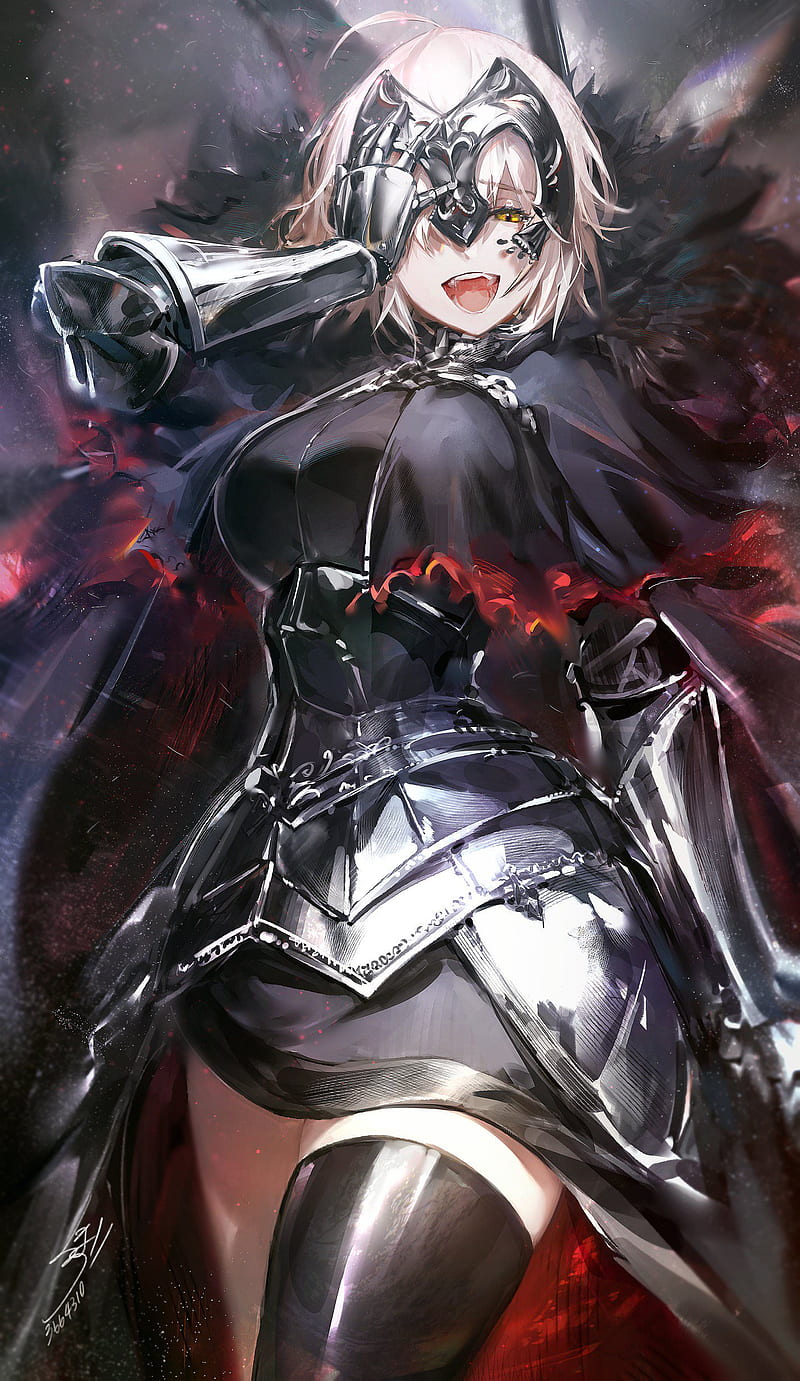 Hot anime girl Jeanne Alter with assault rifle (m4... (30 Jul 2020)｜Random  Anime Arts [rARTs]: Collection of anime pictures