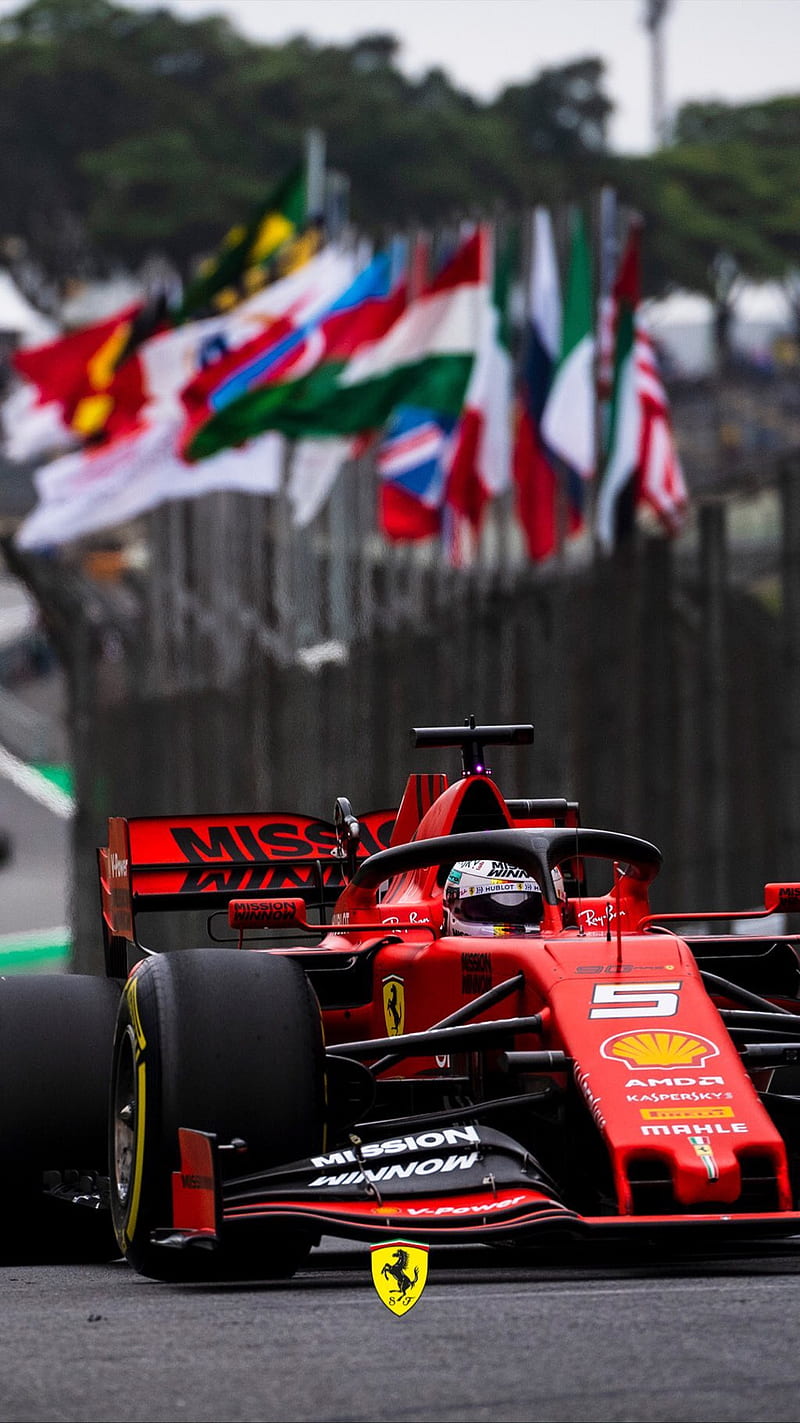 Scuderia Ferrari, car, formula, formule, racing, red, HD phone wallpaper |  Peakpx
