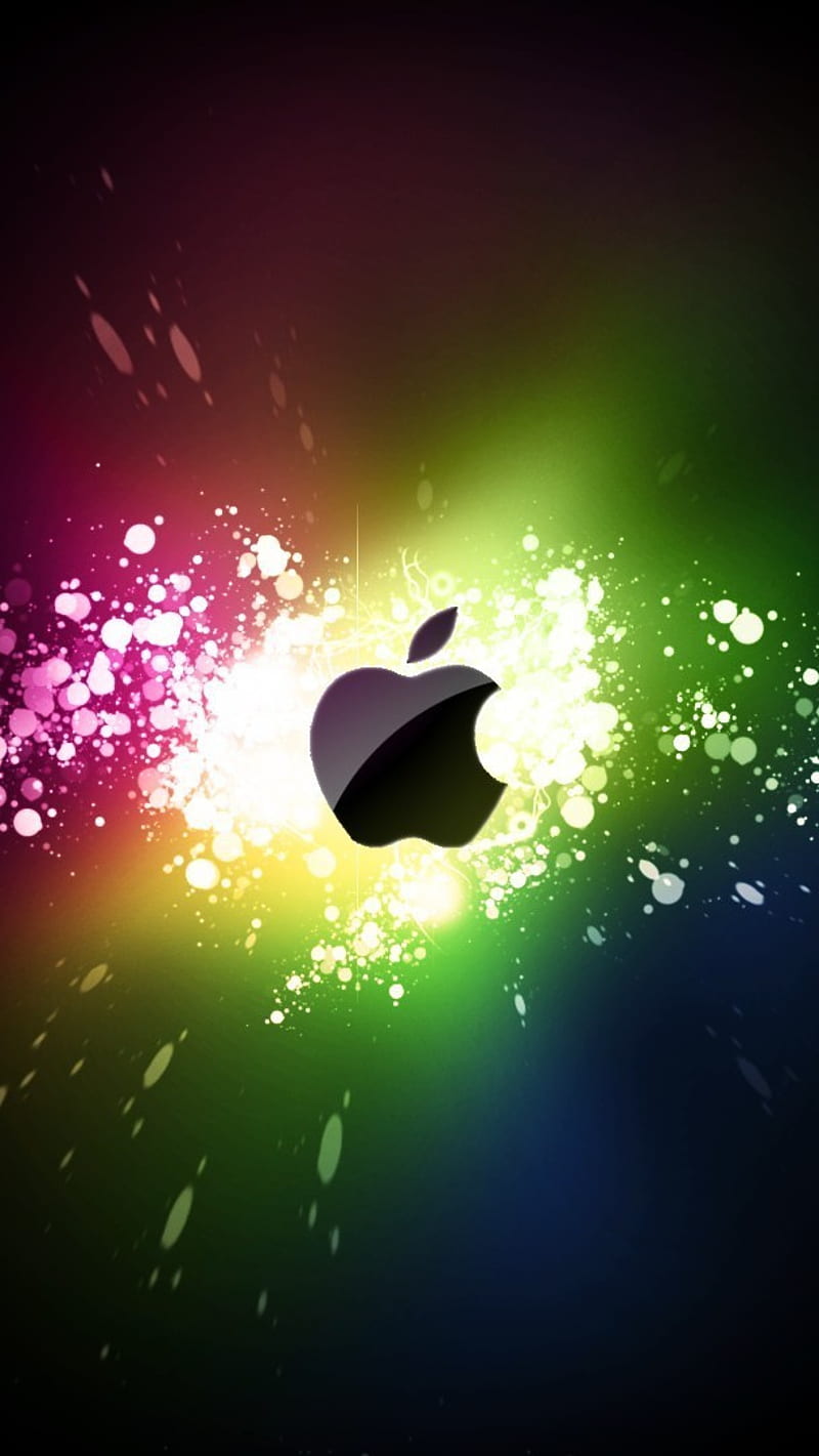 free download | Bright Apple Logo, brand, HD phone wallpaper | Peakpx