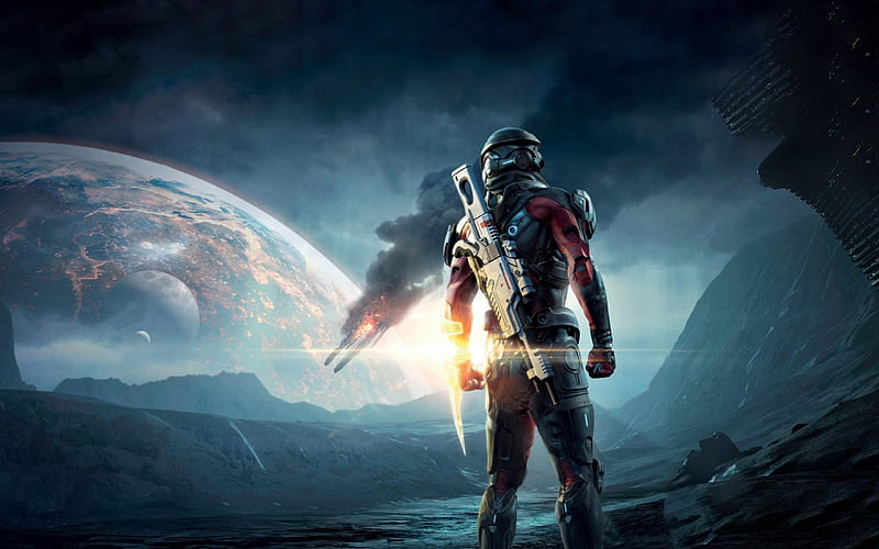 Mass Effect, Andromeda, 2017, poster, HD wallpaper