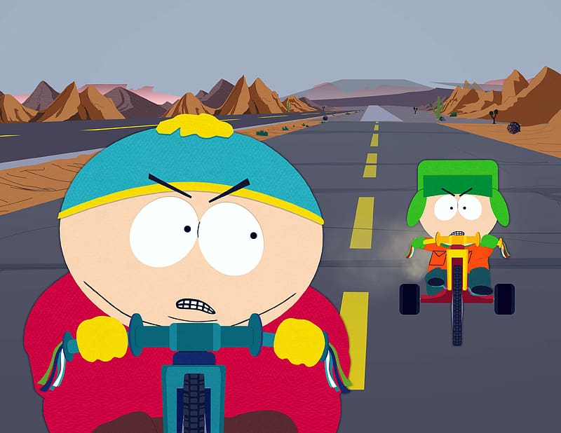 South Park, Tv Show, Eric Cartman, Kyle Broflovski, HD wallpaper