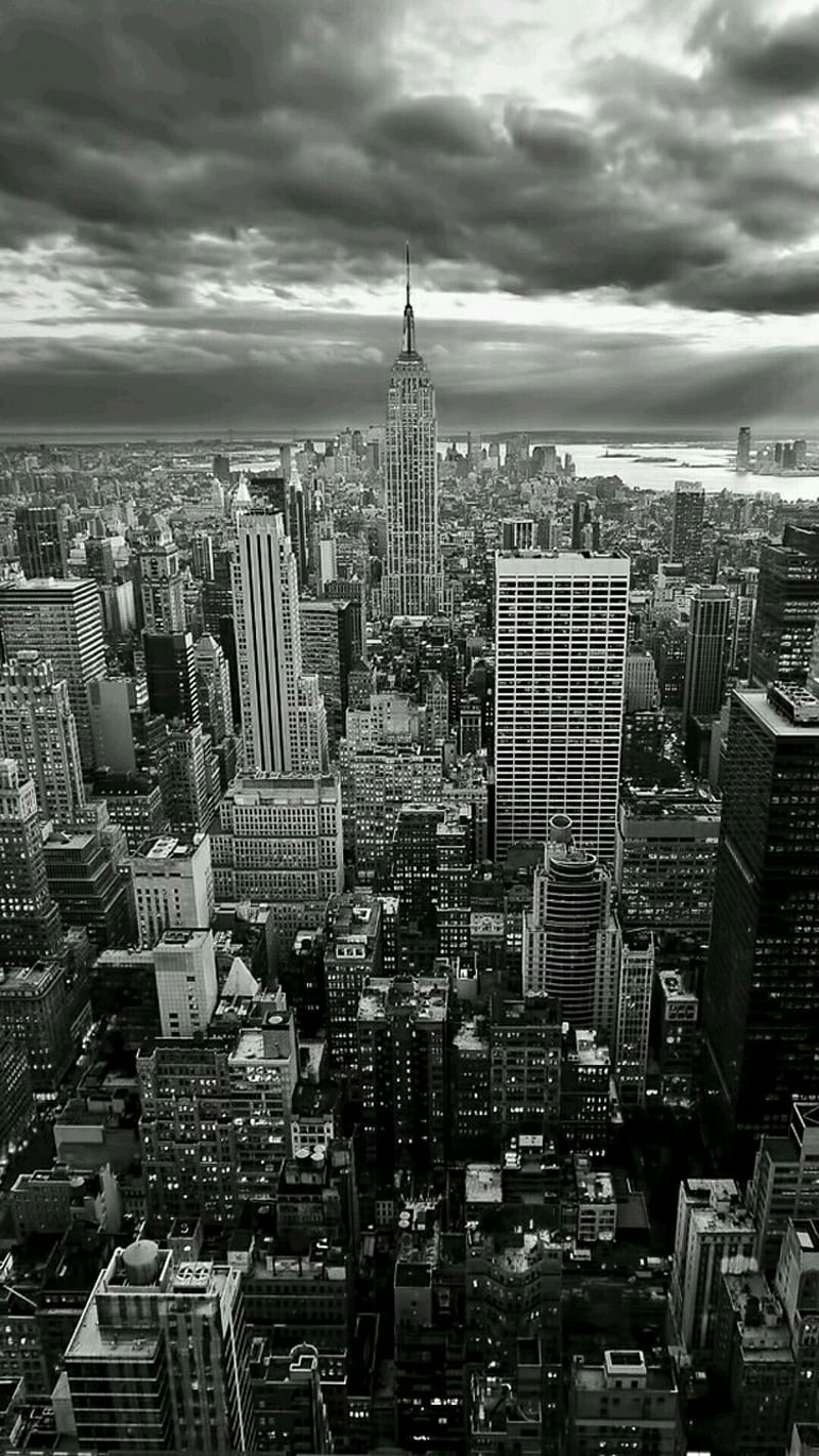 New York city, empire state building, new york, HD phone wallpaper