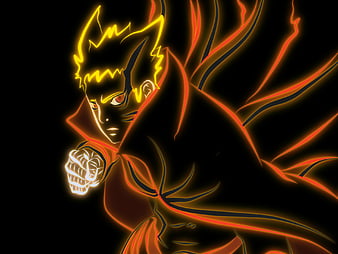 Naruto Uzumaki Baryon Mode Anime Wallpaper 4k HD ID:8736