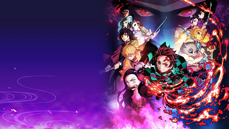 Demon slayer: kimetsu no yaiba posters 4K wallpaper download