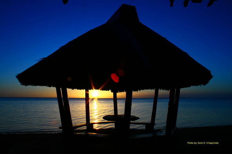 VSU Sunset, vsu, visayas state university, leyte, visca, sunset, philippines, HD wallpaper