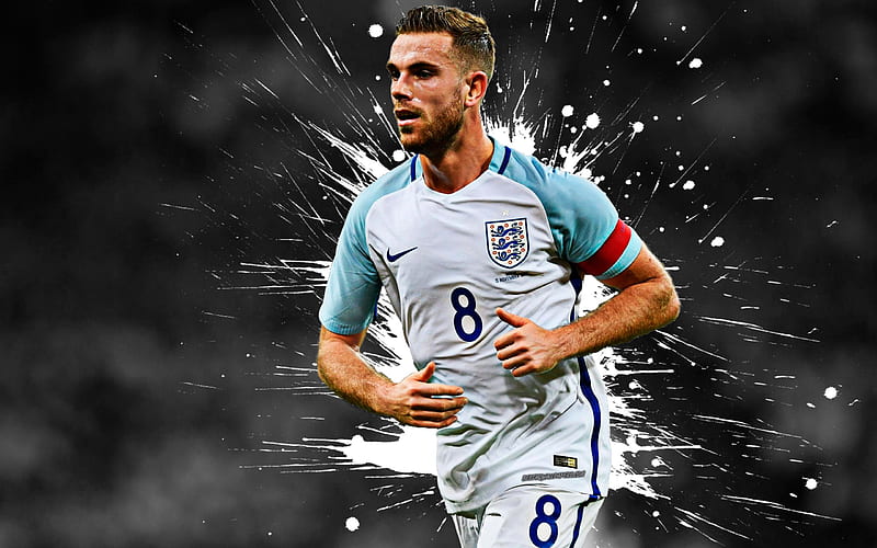 Jordan Henderson, English, nike, Footballer, England, Soccer, HD wallpaper