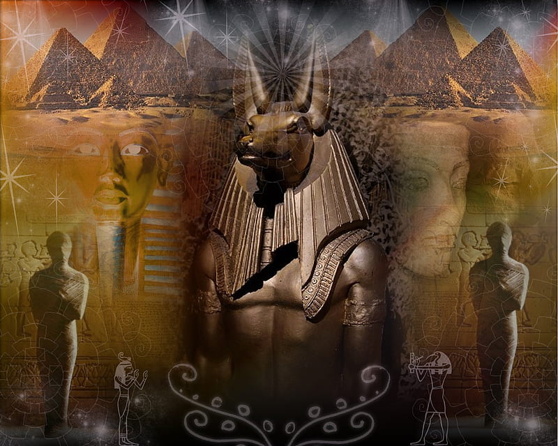 Anubis, underworld, death, mythology, god, egypt, HD wallpaper