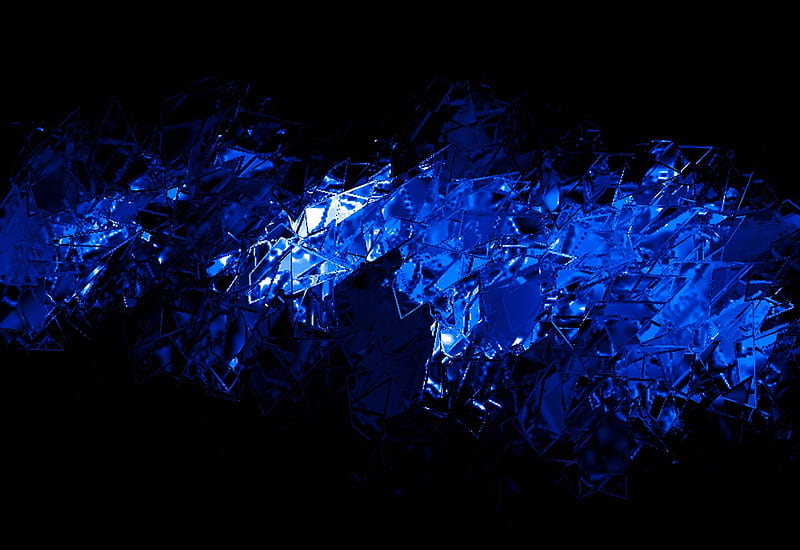 Deep Blue, abstract, blue, deep, texture, HD wallpaper