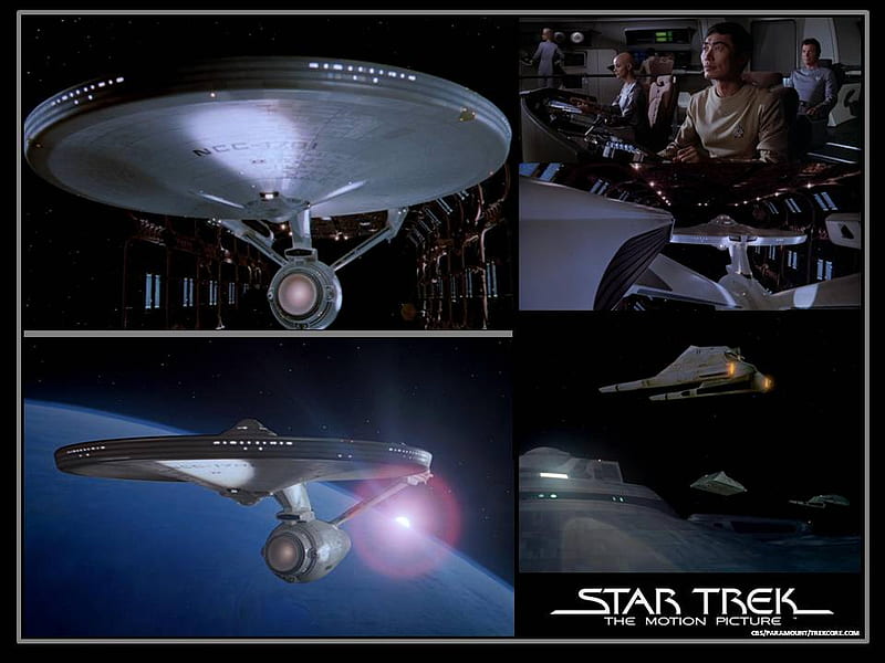 ST-I-v-5, starship enterprise, star trek, enterprise refit, tmp, HD wallpaper