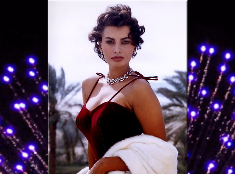 Sophia Loren05, two women, Sophia Loren, houseboat, nine, HD wallpaper