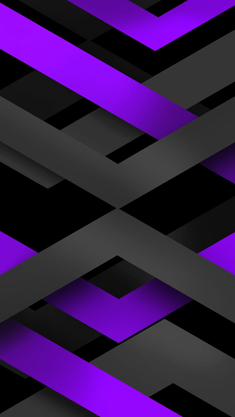 deep flat 2, abstract, black, dark old, pattern, purple, simple, style, texture, HD phone wallpaper