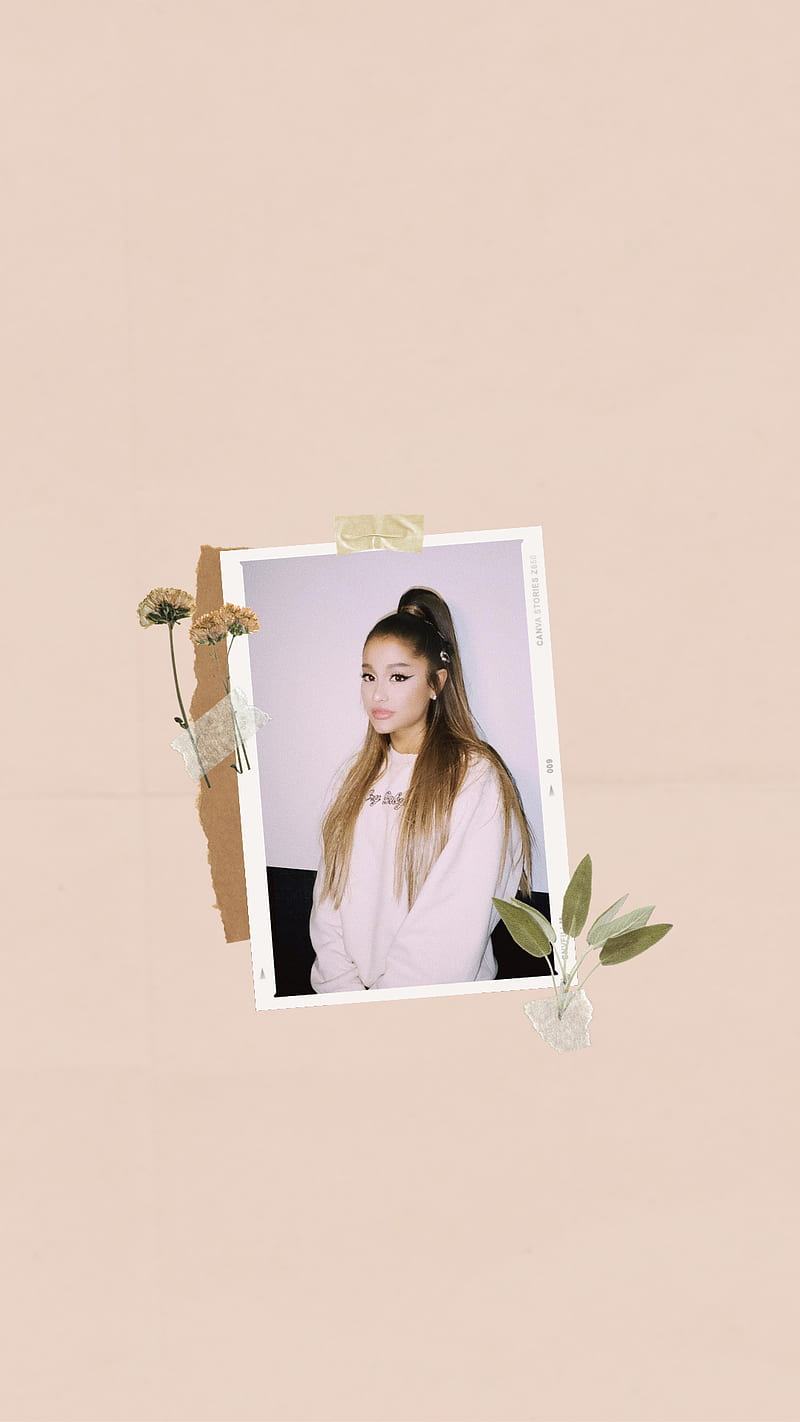 Ariana Grande Cute Simple Hd Phone Wallpaper Peakpx