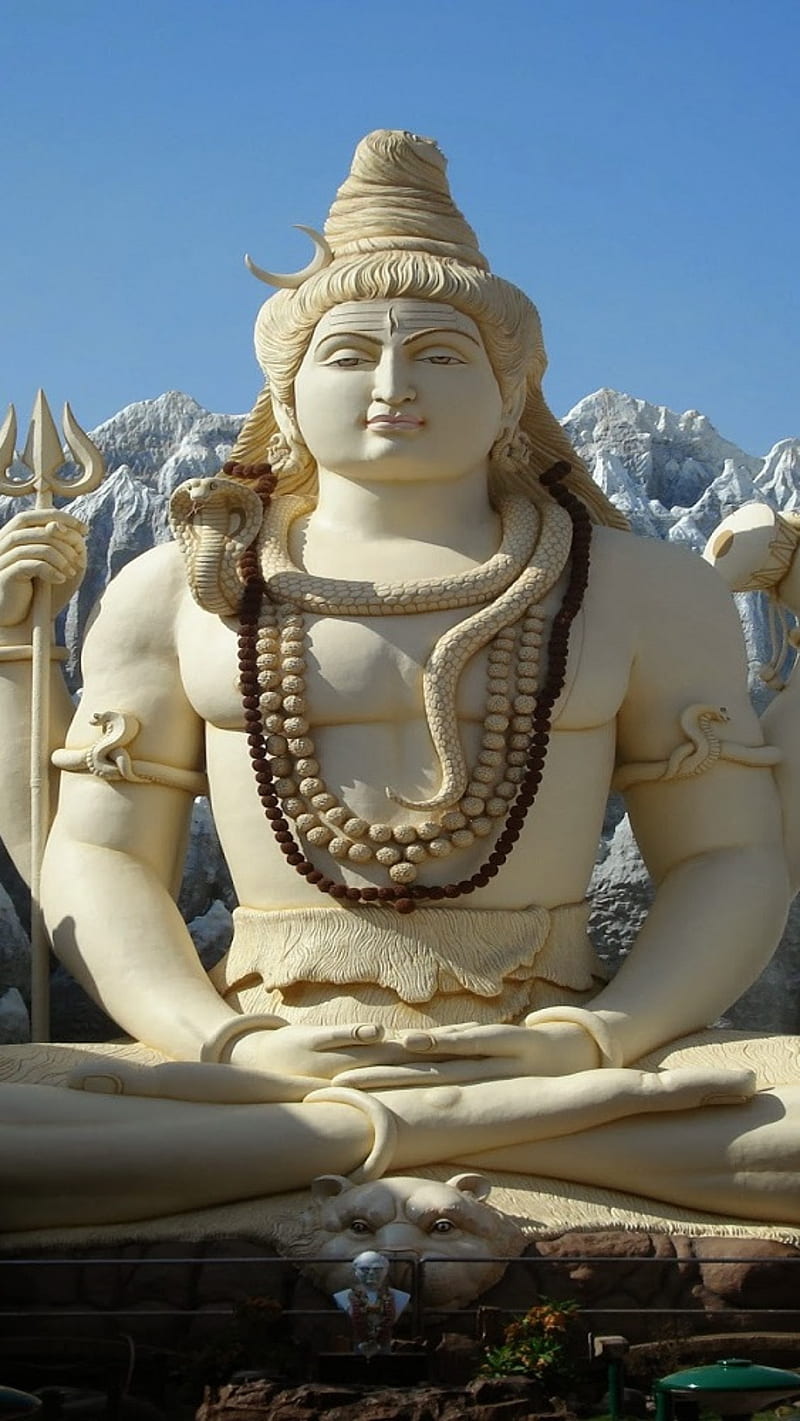 Lord Shiva, lord shiva, shivji, creature of human, HD phone ...