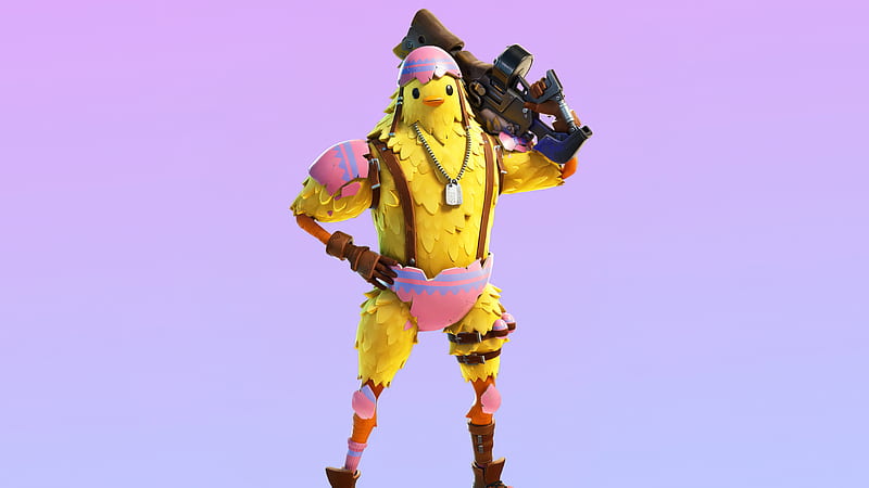 Cluck Outfit Skin Fortnite Fornite, HD wallpaper