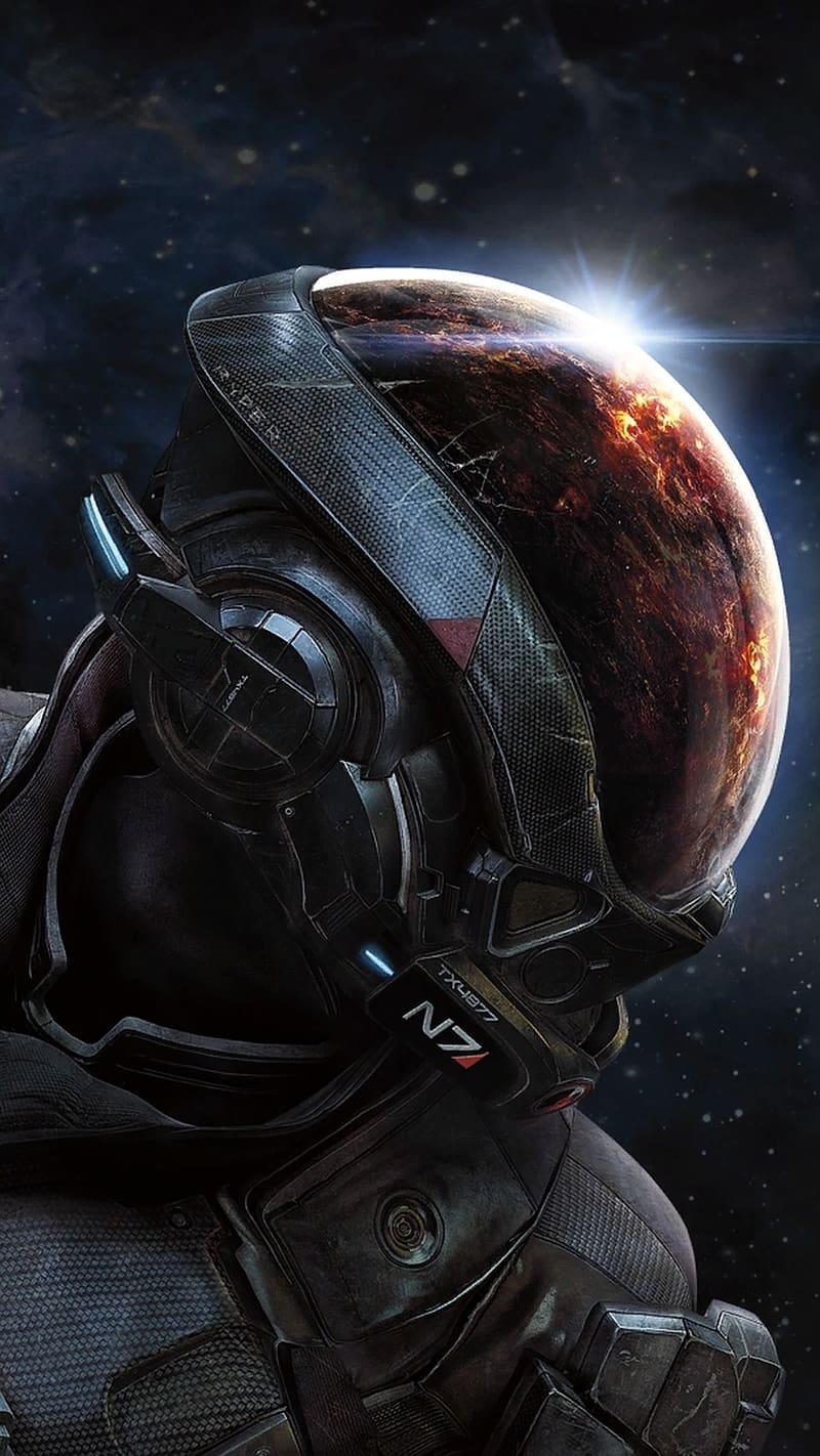 Mass Effect 3 Andromeda  Wallpaper planet image  Dark ForceScience  FictionFan Group  Mod DB