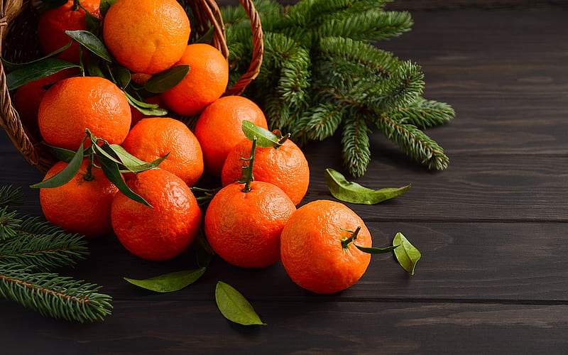 :-), mandarine, fruit, green, christmas, orange, craciun, wood, card, HD wallpaper