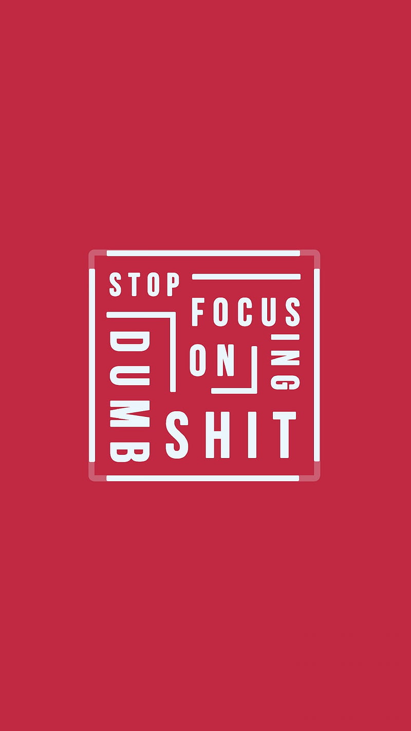 Stop focusing, quotes, HD phone wallpaper