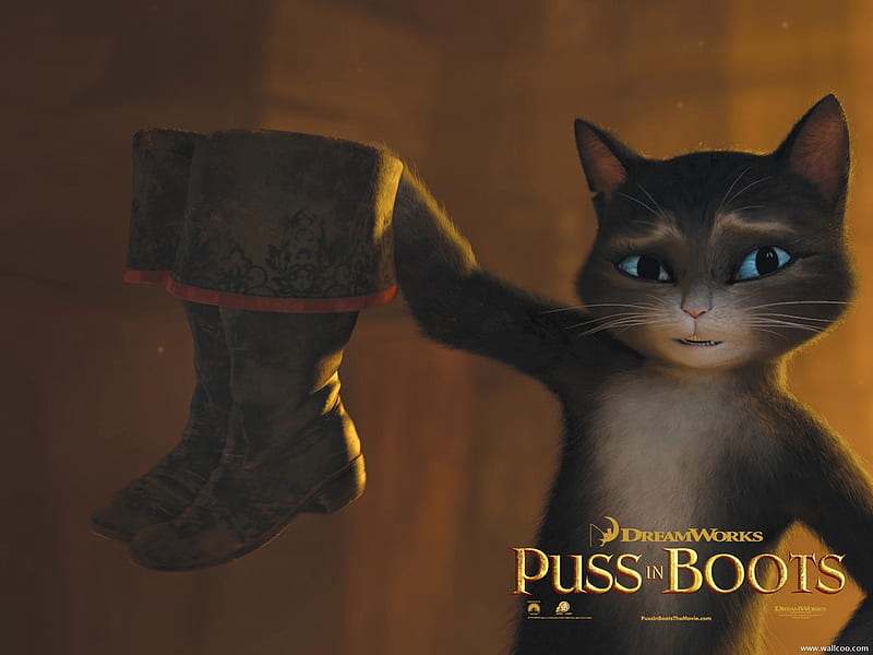 Puss in Boots-Anime Movie 05, HD wallpaper