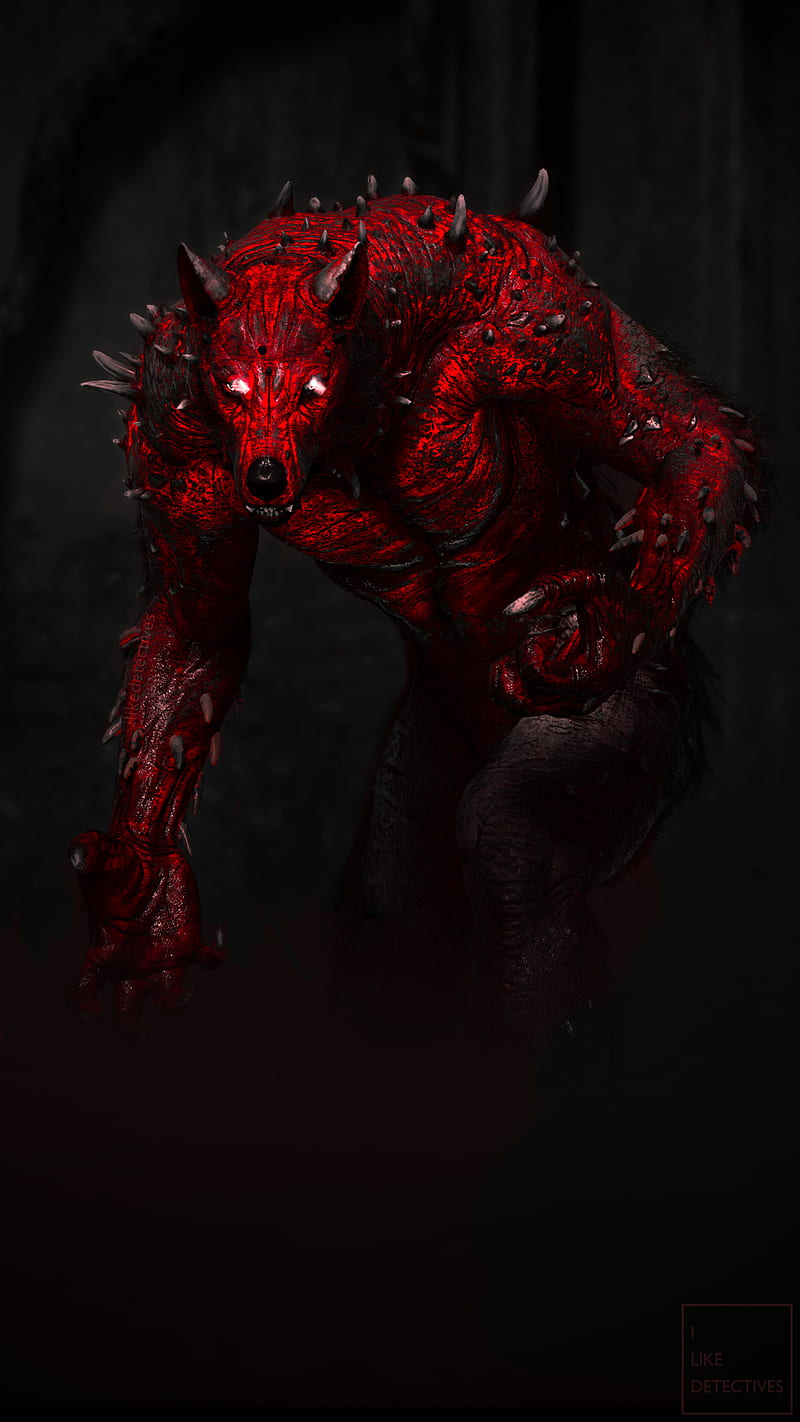 Werewolf, games, god of war, halloween, horror, monster, playstation, ps4, video games, wolf, HD phone wallpaper