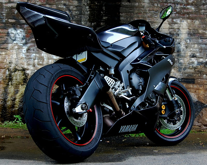 Yamaha R6, bike, cool, fast, motorbike, new, vehicle, HD wallpaper