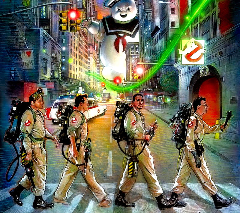 Ghostbusters, artwork, game movie, new, HD wallpaper