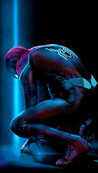 SpiderMan, amazing spider man, avengers endgame, space, spider man, spider man far from home, spider-man, theme, HD phone wallpaper