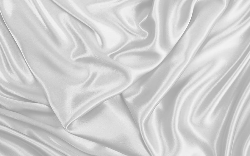White silk white fabric texture, silk, white backgrounds, white satin,  fabric textures, HD wallpaper | Peakpx