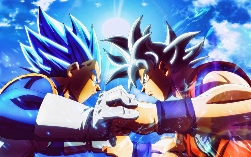 Vegeta vs Goku, battle, Dragon Ball, Vegeta, DBS, creative, Dragon Ball  Super, HD wallpaper | Peakpx
