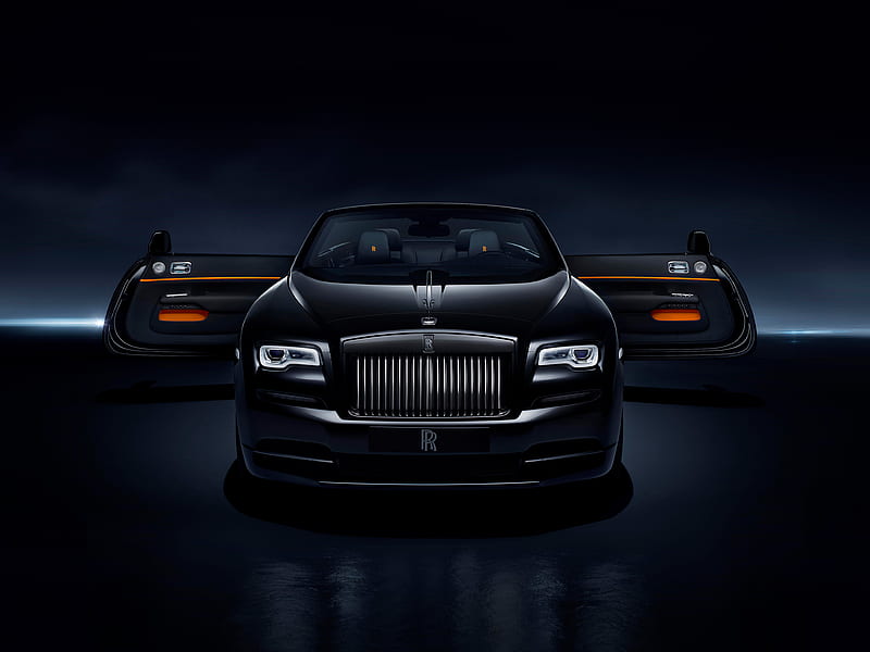 Rolls Royce Dawn Black Badge, rolls-royce-dawn-black-badge, rolls-royce, 2017-cars, HD wallpaper